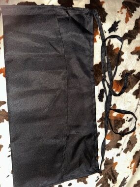 Classic Black Apron and book